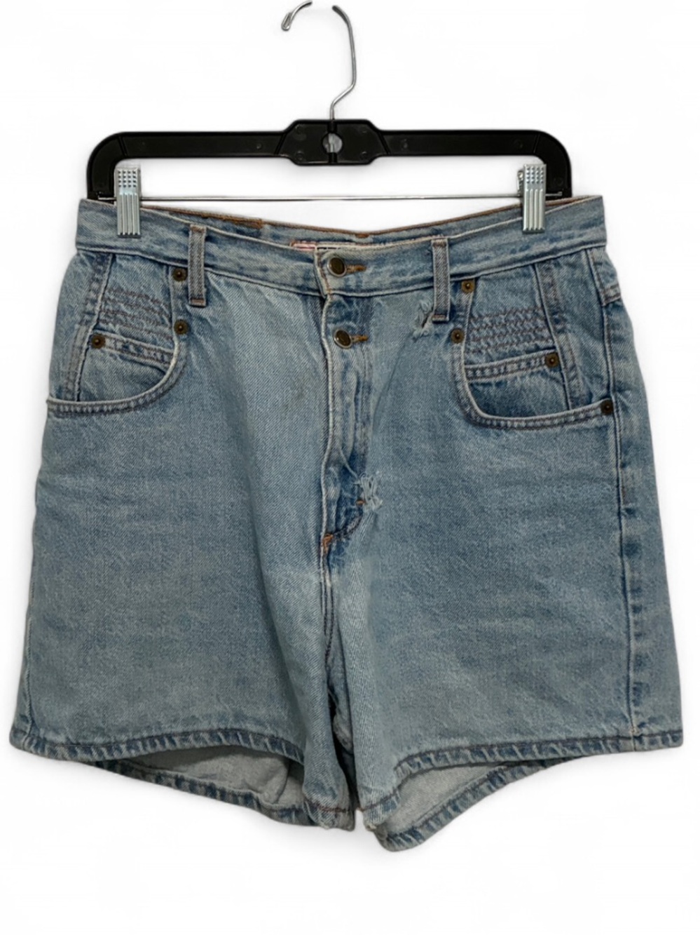 Vintage Zena Light Blue High Waisted Denim Jean Shorts